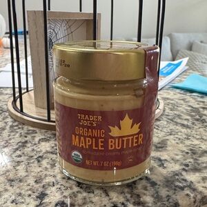 Trader Joe’s maple butter!